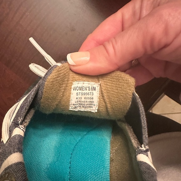 Sperry Striped Navy - Picture 7 of 8